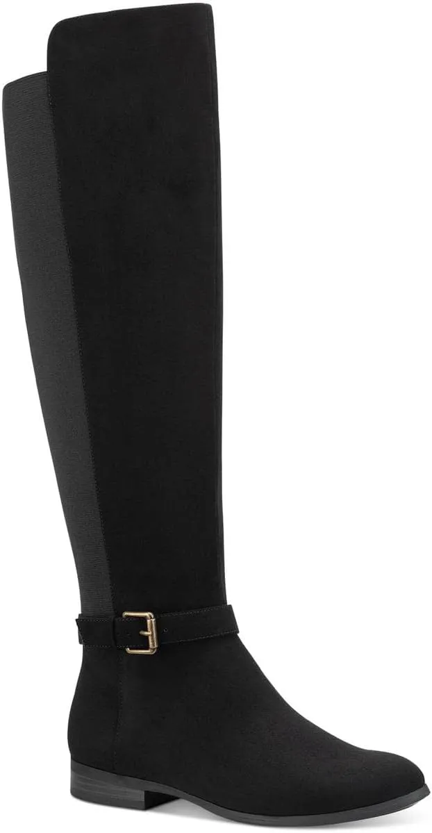 Style & Co. Womens Kimmball Solid Tall Over-The-Knee Boots