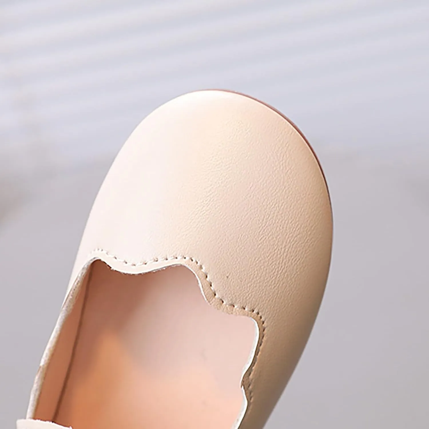 Toddler Flower Girls Dress Shoes, Mary Jane Ballet Flats for Party School Wedding Girls Low Heels Shoes
