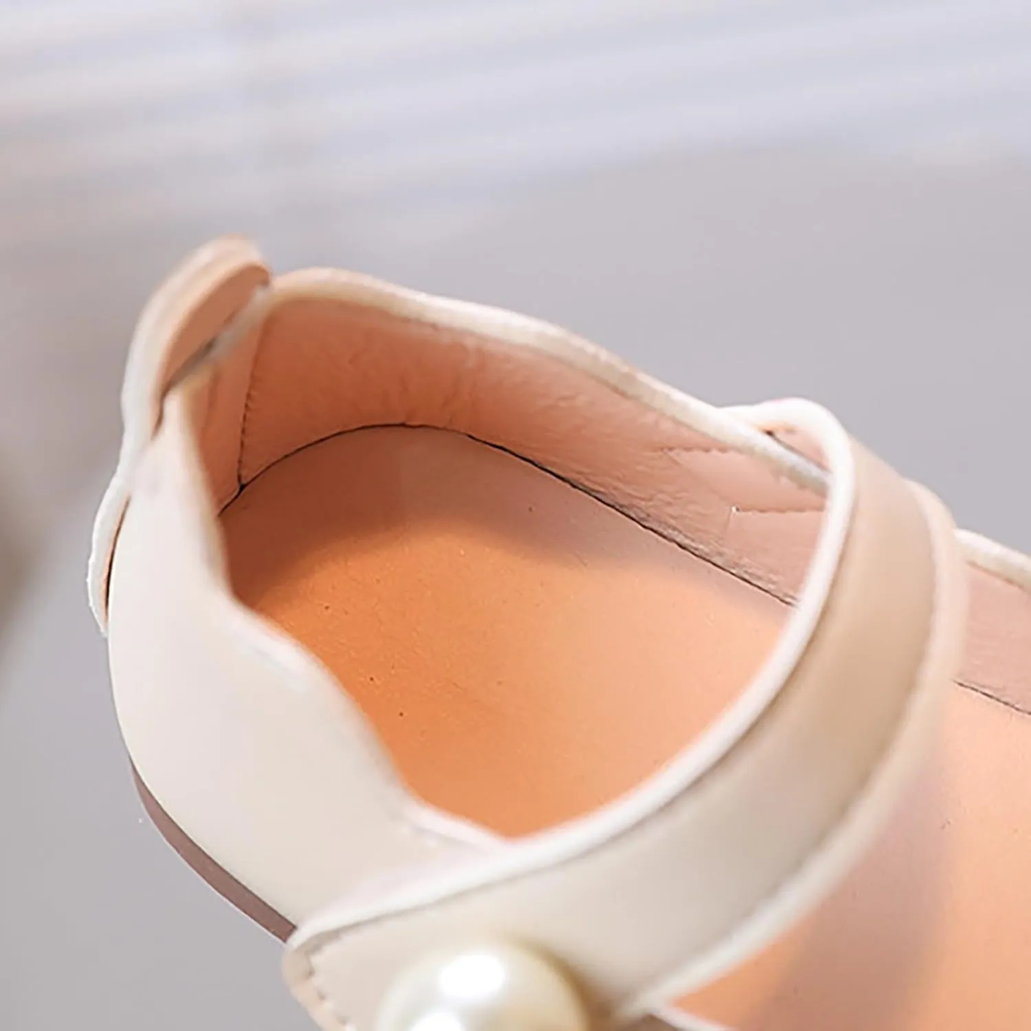 Toddler Flower Girls Dress Shoes, Mary Jane Ballet Flats for Party School Wedding Girls Low Heels Shoes