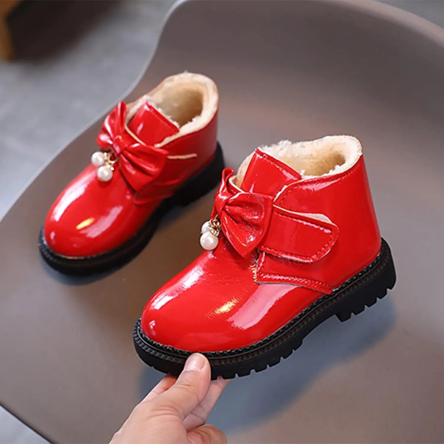 Toddler/Little Kid/Big Kid Girls Ankle Boots Outdoor Side Zipper Comfortable Girls Boots Baby Kids Boots