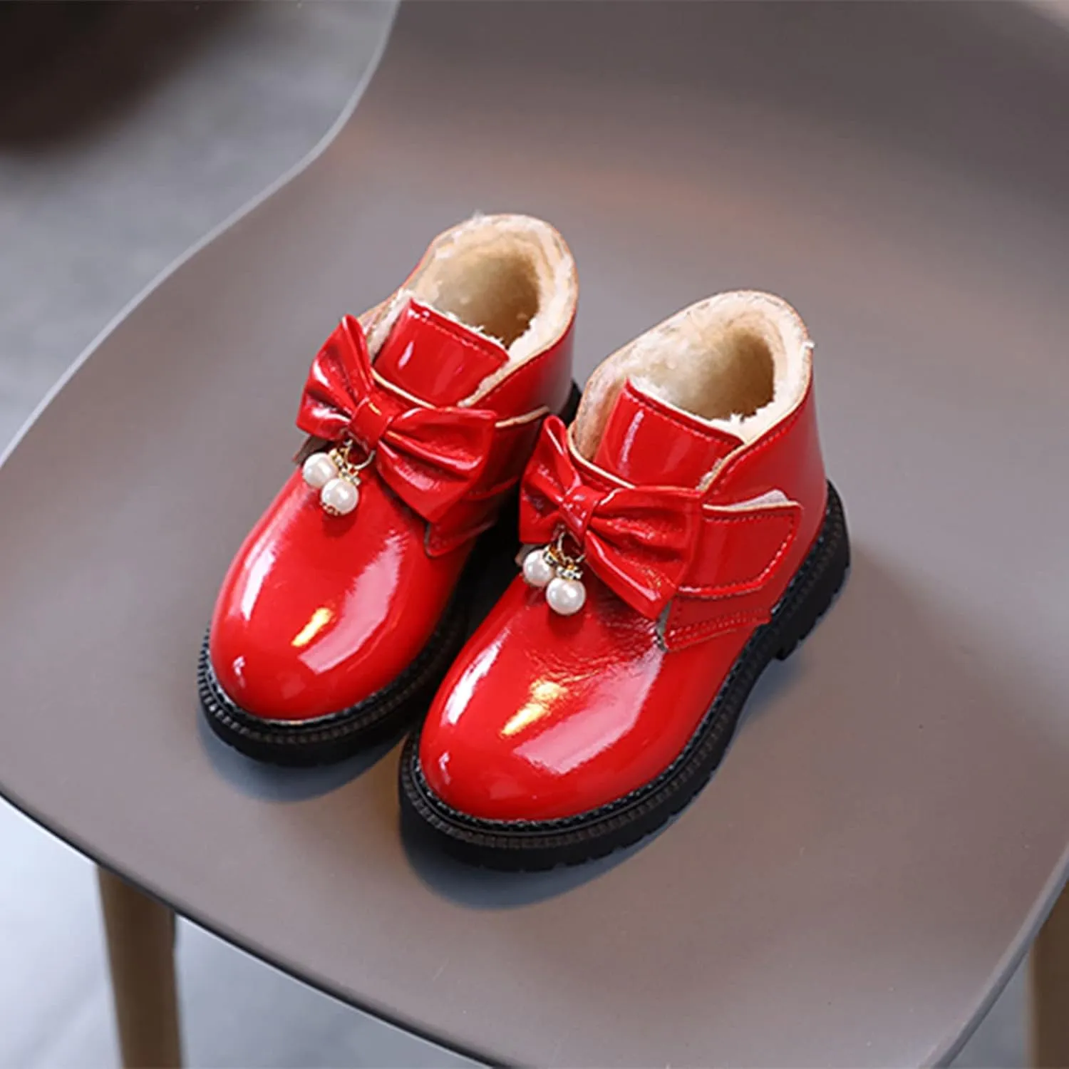 Toddler/Little Kid/Big Kid Girls Ankle Boots Outdoor Side Zipper Comfortable Girls Boots Baby Kids Boots