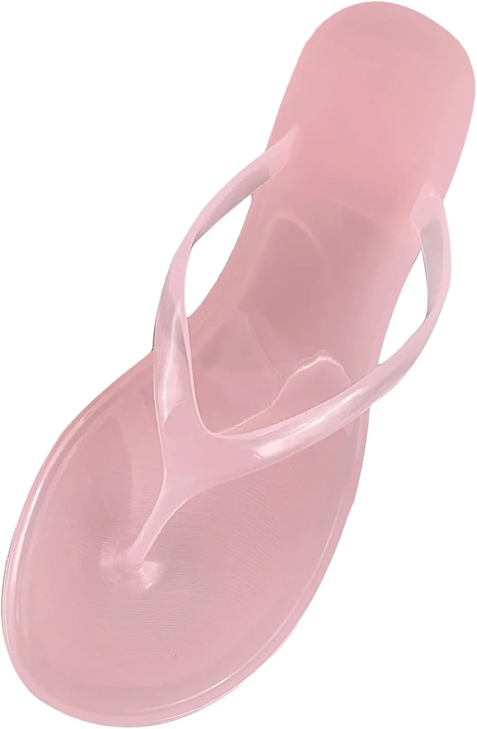 Transparent Flip Flops for Women Summer Beach Sandals Pool Bath Slippers Transparent Jelly Flat Flip Flops Women's Flats Jelly Sandals