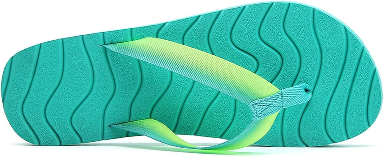 Women Flip Flops Flip Flops Arch Support Womens Comfortable Slip on Walking Thong Sandals Womens Wide Width Comfort Lightweight Soft Thong Sandals Women Footwear
