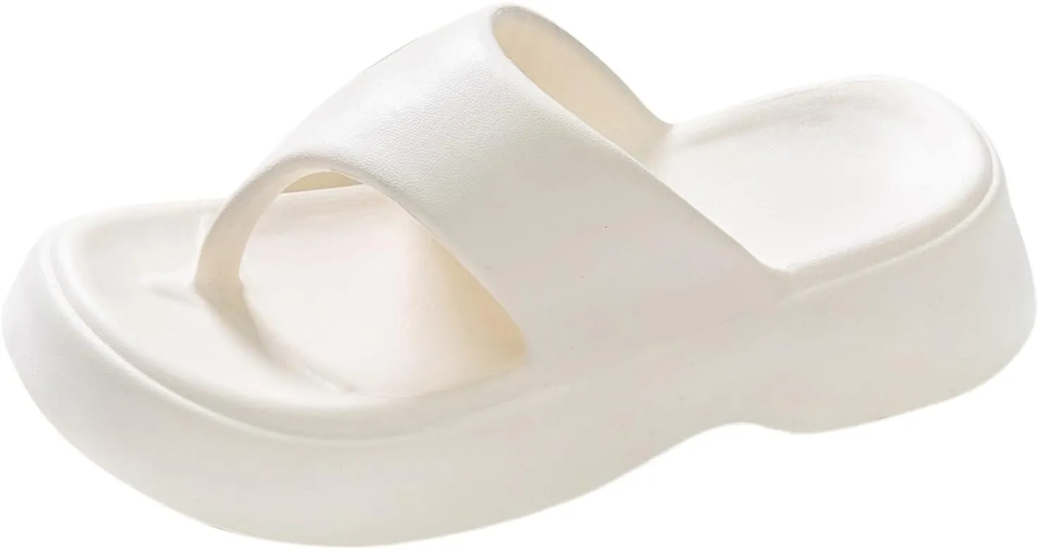 Women's Arch Support Flip Flops Slip On Lightweight Athletic Thong Sandals Breathable Slip On Slippers