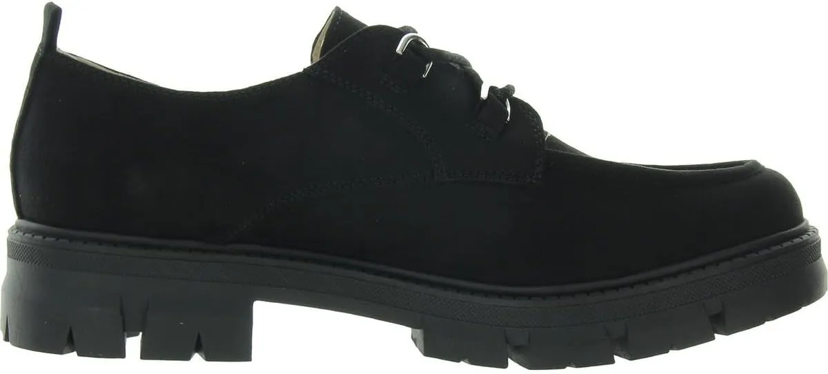Womens Linnaa Lace-Up Faux Leather Loafers