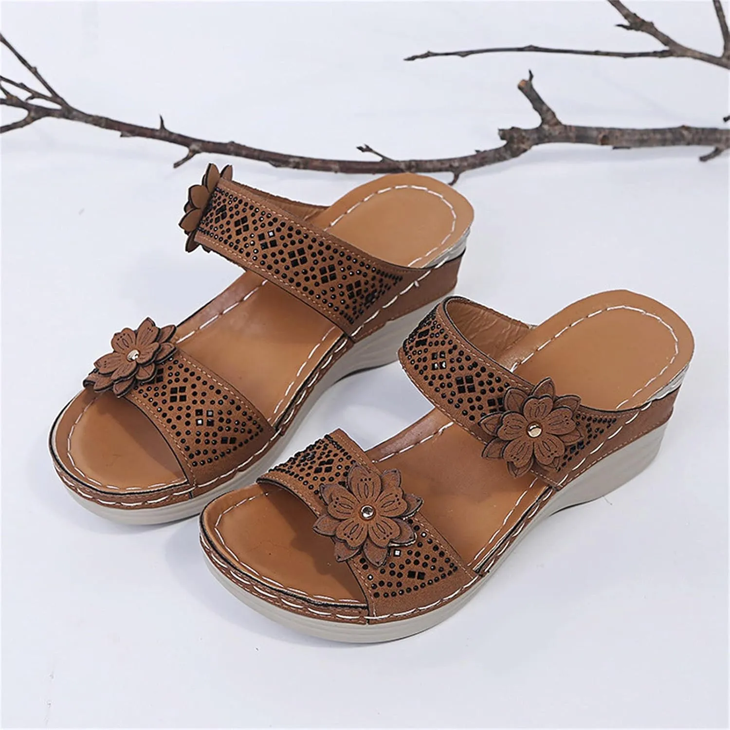 Womens Orthopedic Flip Flops Orthotic Womens Wedges Sandals Orthopedic Womens Summer Slippers with Arch Support Orthotic Extra Wide Sandals for Women Orthopedic Sexy Summer Sandals for Women 2025