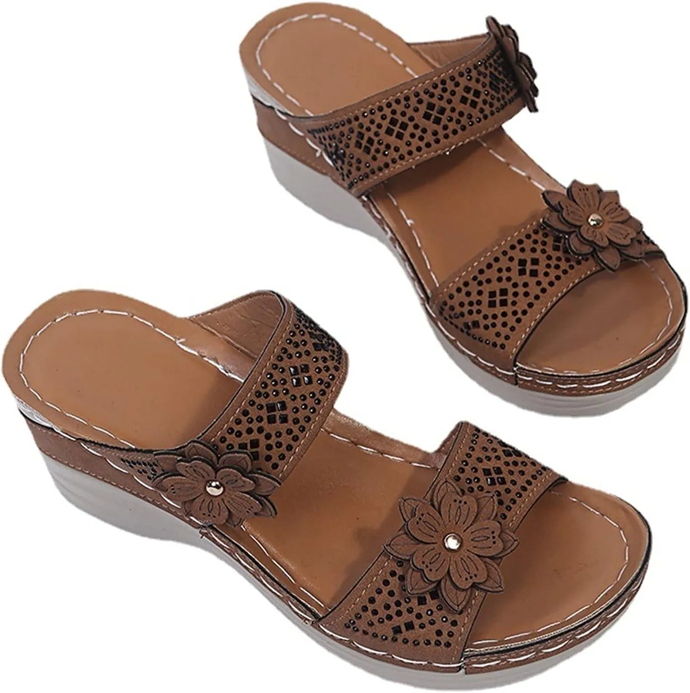 Womens Orthopedic Flip Flops Orthotic Womens Wedges Sandals Orthopedic Womens Summer Slippers with Arch Support Orthotic Extra Wide Sandals for Women Orthopedic Sexy Summer Sandals for Women 2025