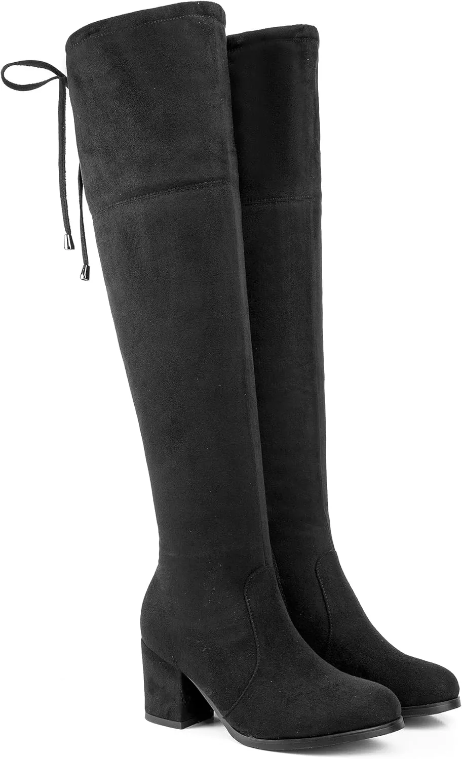 Women's Ultra-Tall Over-the-Knee Boots Suede Accent Adult